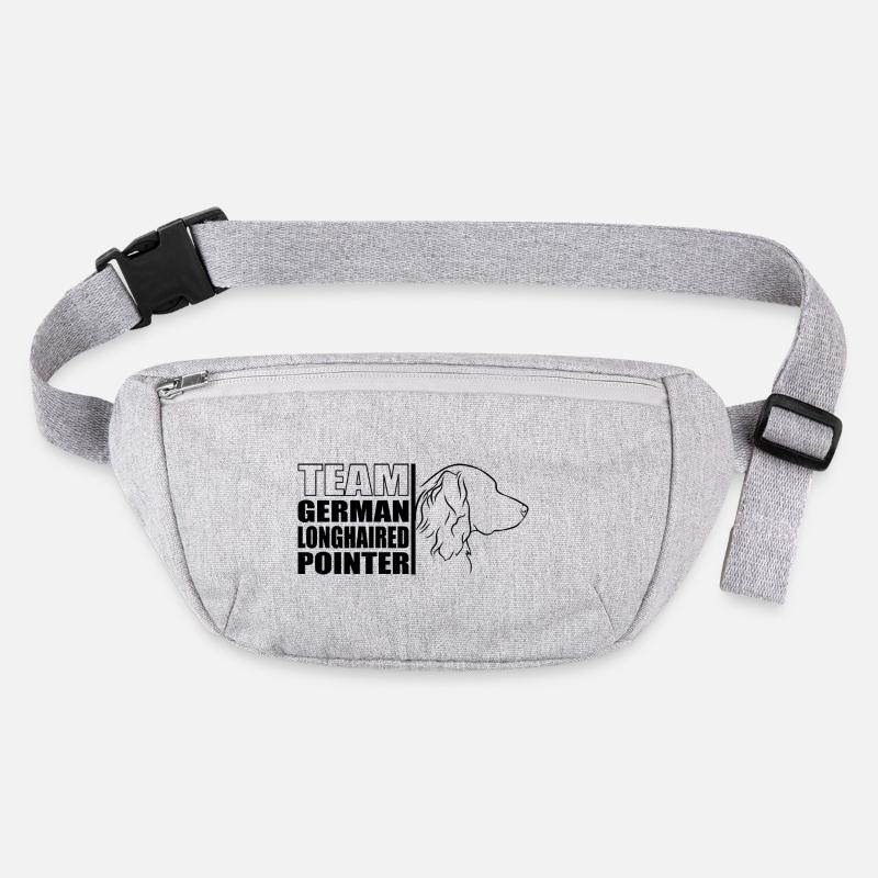 TEAM German Longhaired Pointer Hunde Hund Wilsigns Stanley/Stella recycelte Gürteltasche