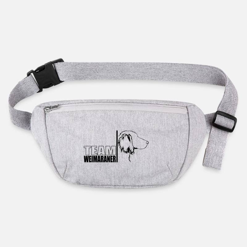 TEAM Weimaraner Chien à poil long Chien Wilsigns Sac banane recyclé Stanley/Stella