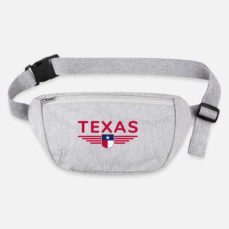 Texas Fan T-Shirt – Lone Star Style Stanley/Stella recycled Hip Bag 