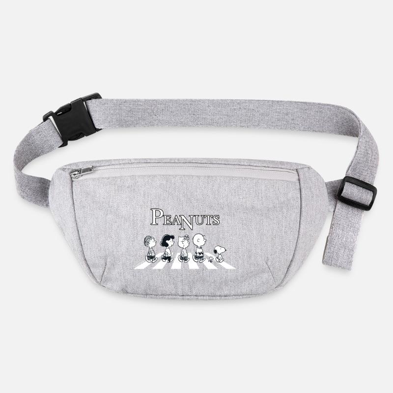 Peanuts The Peanuts - Stanley/Stella recycled Hip Bag  - heather grey