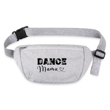 Dance Mama - Typografie Shirt für tanzende Mütter - Stanley/Stella recycelte Gürteltasche - Grau meliert - Vorne