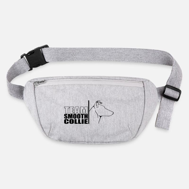 TEAM Smooth Collie Hunde Hund Wilsigns Stanley/Stella recycelte Gürteltasche