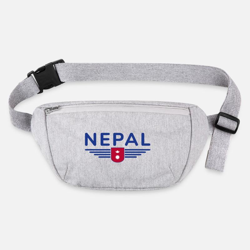 Nepal Design – Himalayan Adventure Stanley/Stella recycled Hip Bag 
