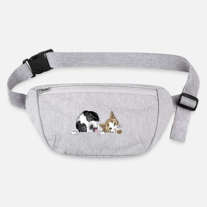 Chat et chien Sac banane recyclé Stanley/Stella