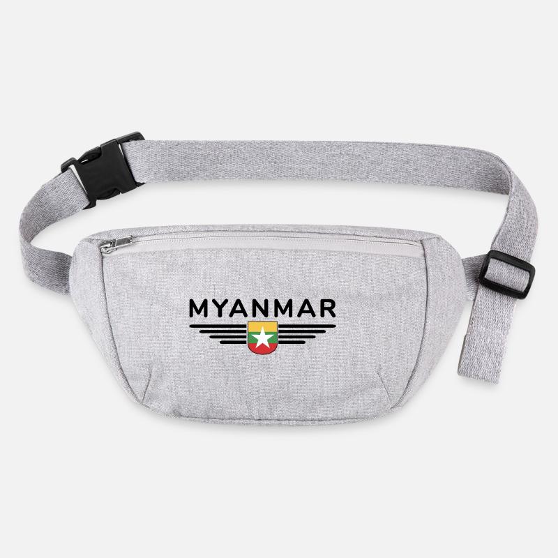 Myanmar T-Shirt – Ein Hauch von Tradition Stanley/Stella recycelte Gürteltasche