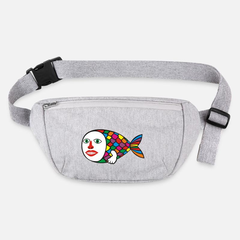 Human Fish Stanley/Stella recycled Hip Bag 