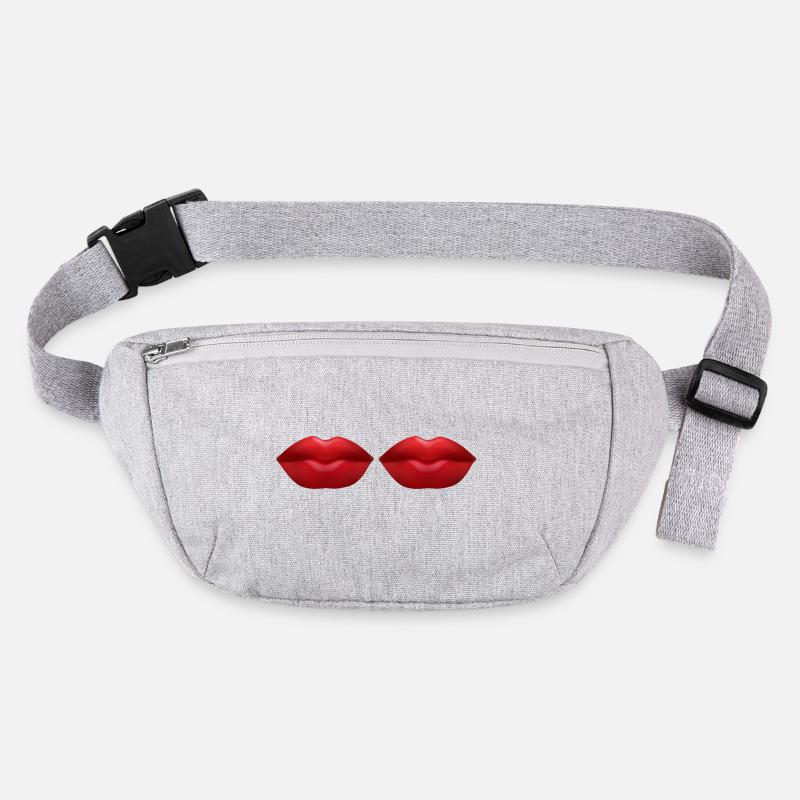 Lips 1 Stanley/Stella recycled Hip Bag 
