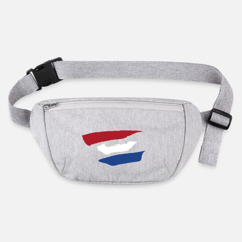 Netherlands Flag - Brush Strokes Stanley/Stella recycled Hip Bag 