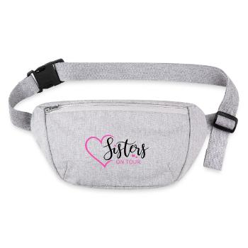 Sister Sisters Siblings Sisters on tour - Stanley/Stella recycled Hip Bag  - heather grey - Front