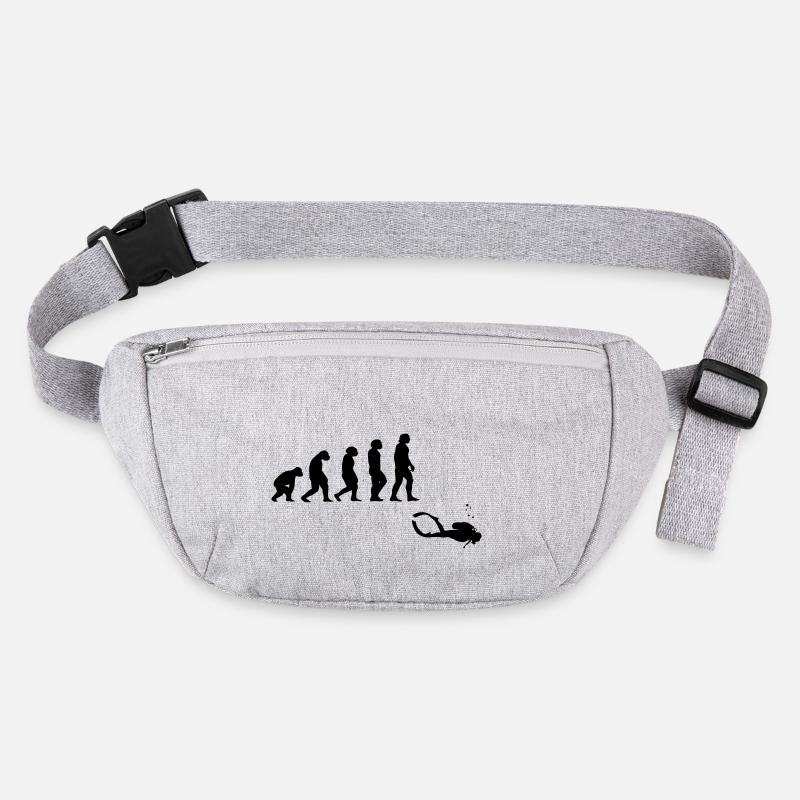 Evolution diving with a device Stanley/Stella recycled Hip Bag 