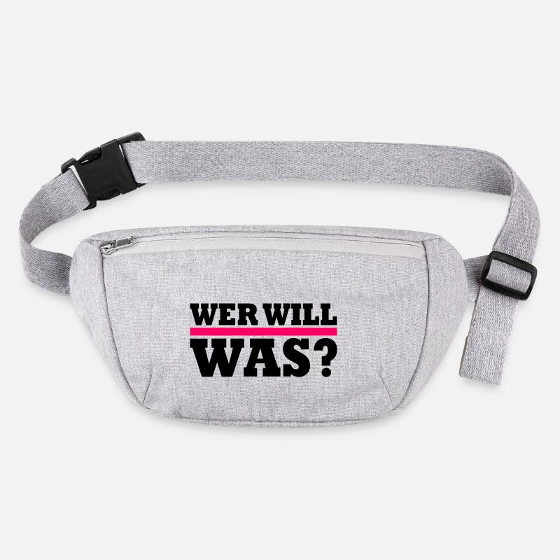 Wer will was Stanley/Stella recycelte Gürteltasche