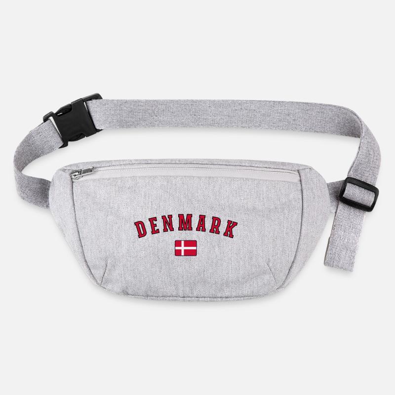 Drapeau du Danemark, fierté danoise Sac banane recyclé Stanley/Stella