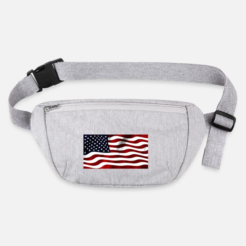 US Flagge Stanley/Stella recycelte Gürteltasche