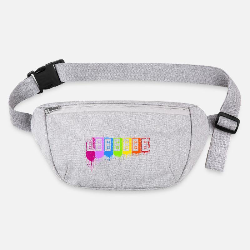 Rainbow Cassettes Stanley/Stella recycled Hip Bag 