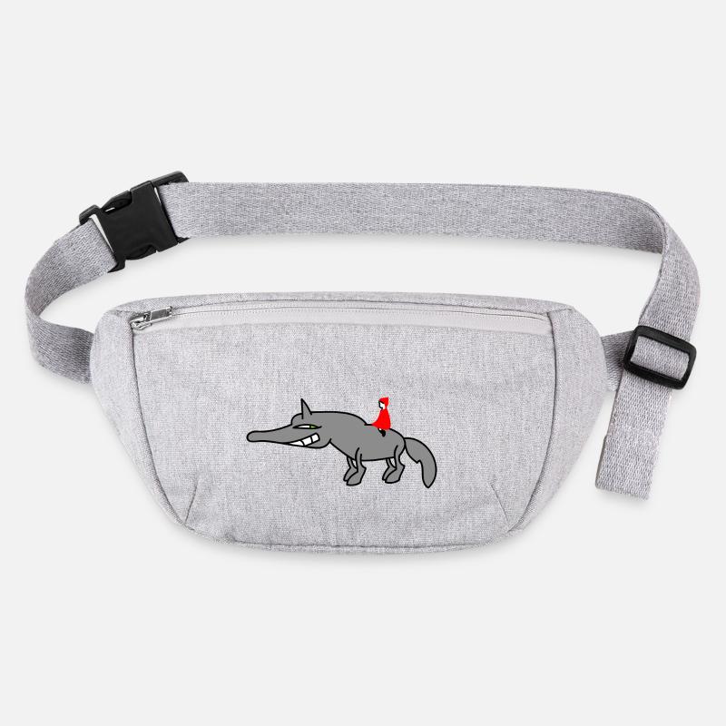 Wolf mit Rotkäppchen Stanley/Stella recycelte Gürteltasche