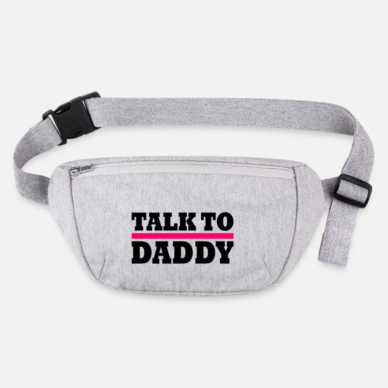 Talk to daddy Stanley/Stella recycelte Gürteltasche