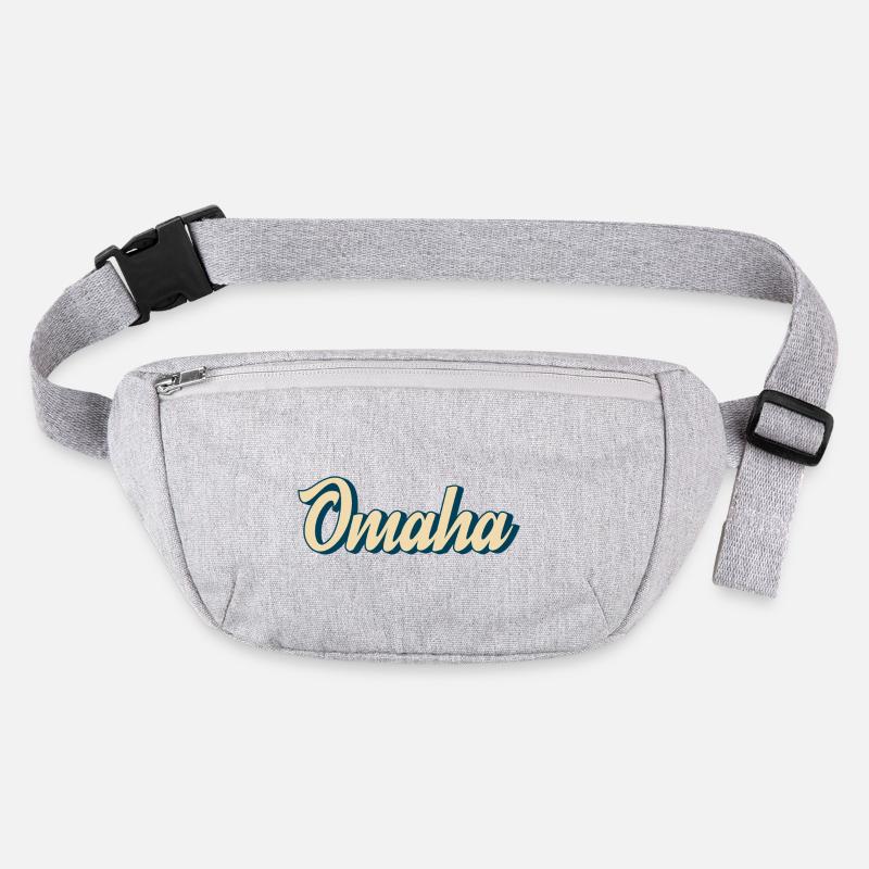 Omaha Script Retro Stanley/Stella recycelte Gürteltasche