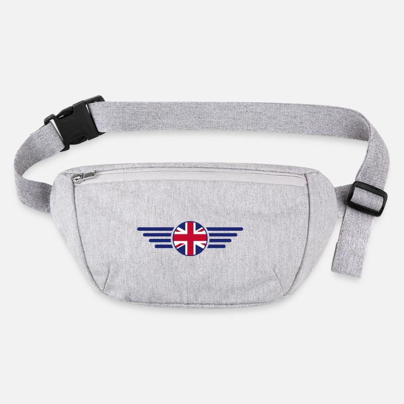 J’aime le Royaume-Uni, le style élégant Sac banane recyclé Stanley/Stella