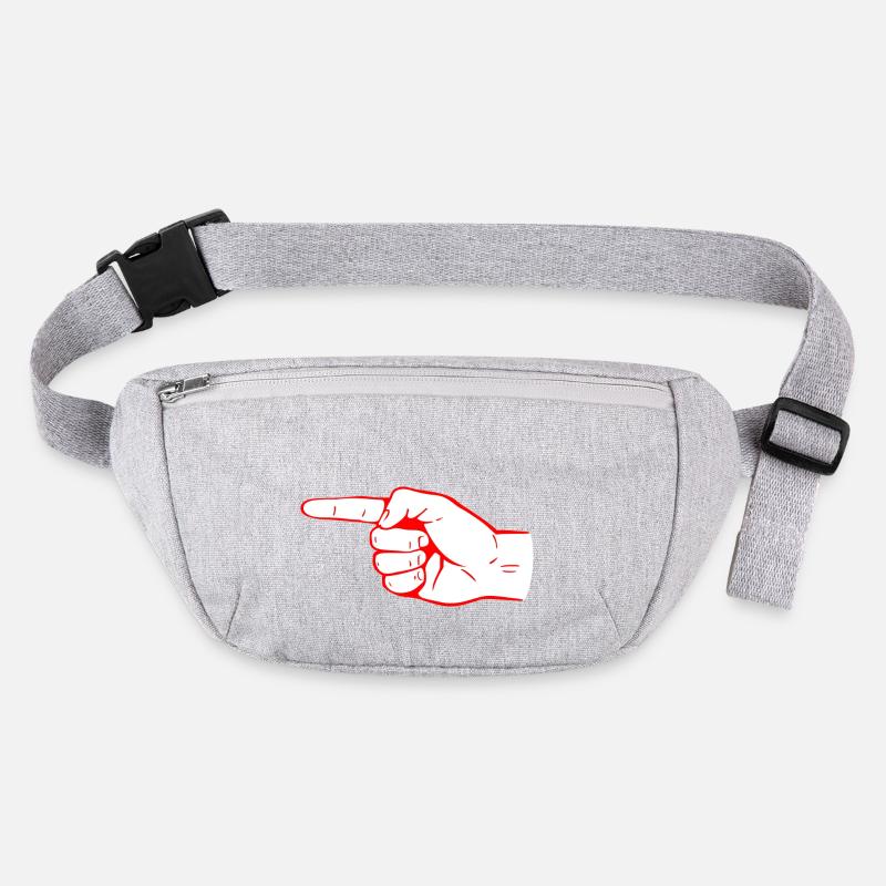 index finger Stanley/Stella recycled Hip Bag 