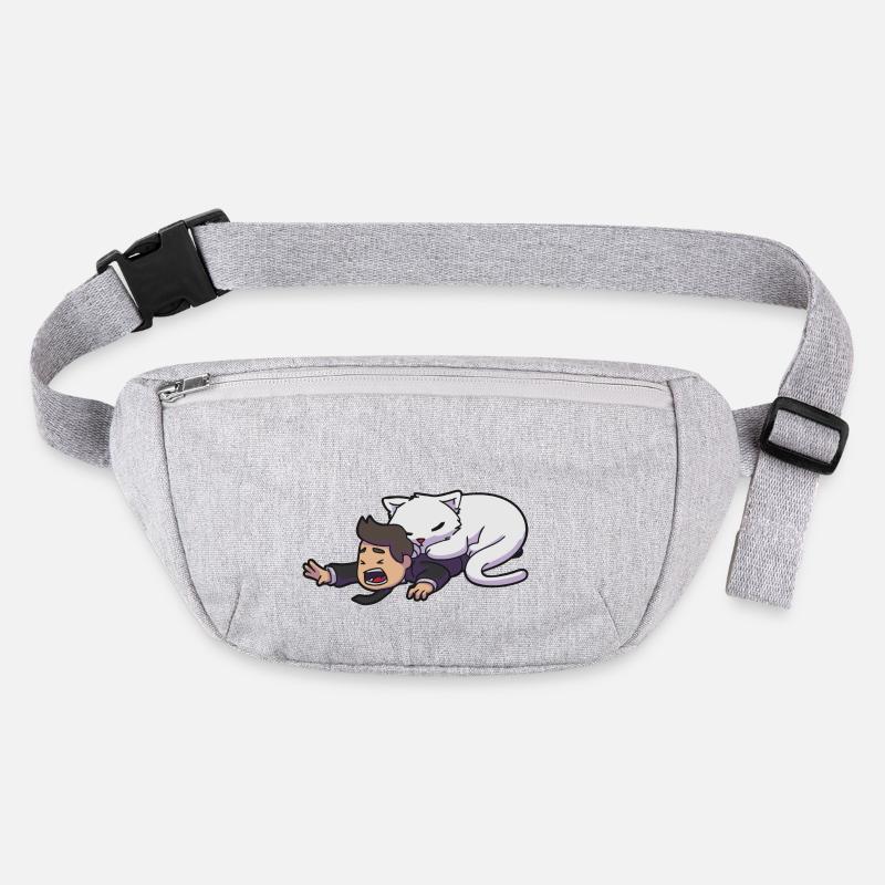 Cuddly cat Stanley/Stella recycled Hip Bag 