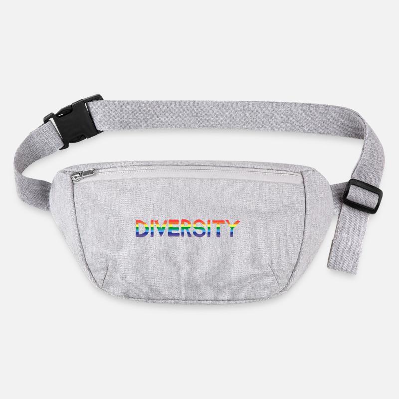 Diversity Diversity Rainbow Flag Stanley/Stella recycled Hip Bag 