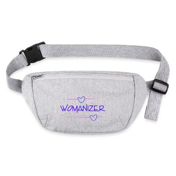 Womanizer - Stanley/Stella recycelte Gürteltasche - Grau meliert - Vorne