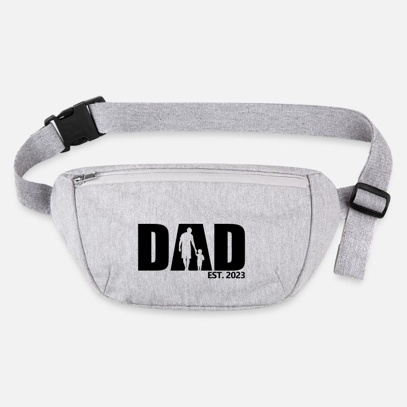 Papa est. 2023, Papa en devenir, Annonce de grossesse Sac banane recyclé Stanley/Stella