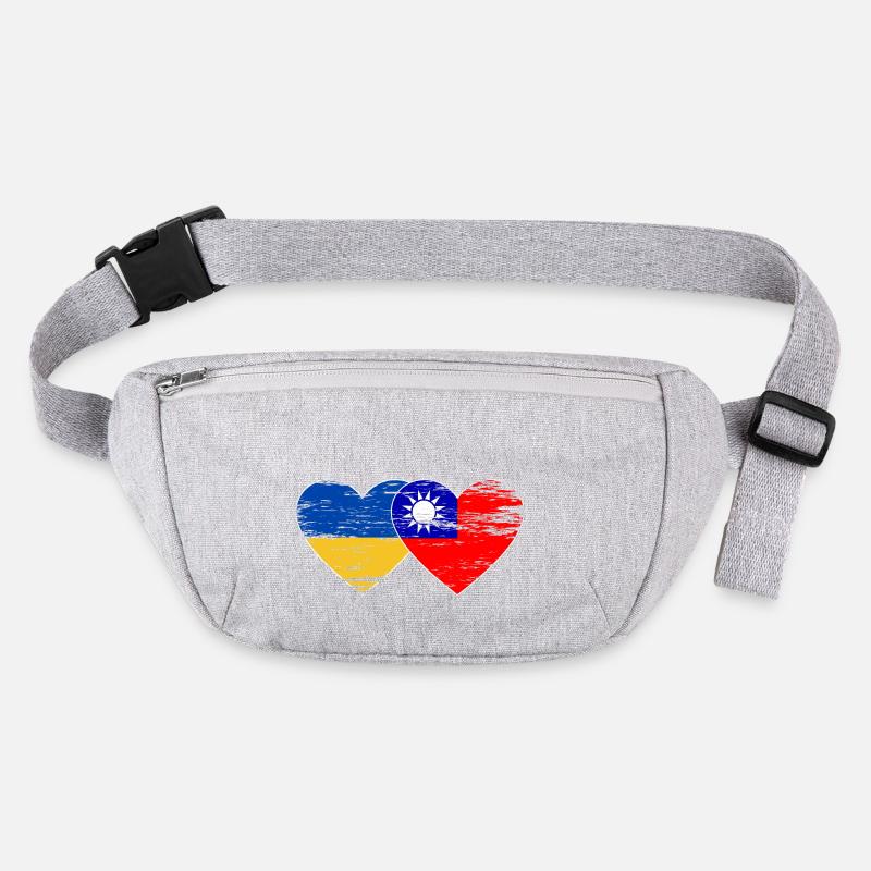 Drapeau de l’Ukraine Taïwan utilisé Sac banane recyclé Stanley/Stella