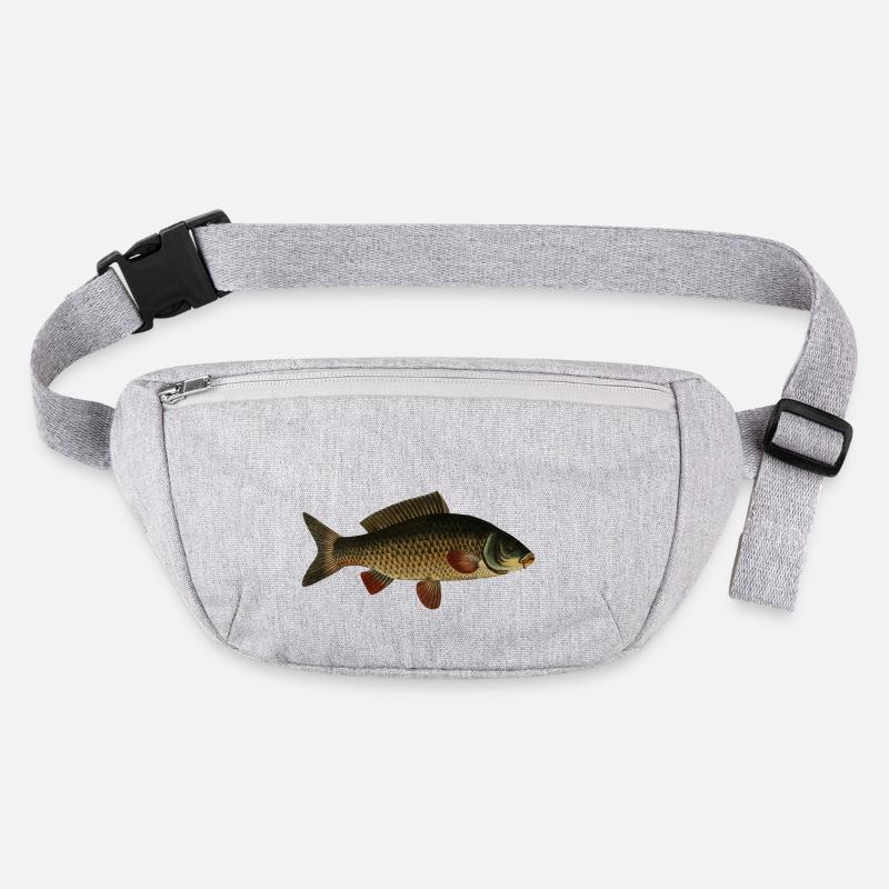 Fisch Karpfen Stanley/Stella recycelte Gürteltasche