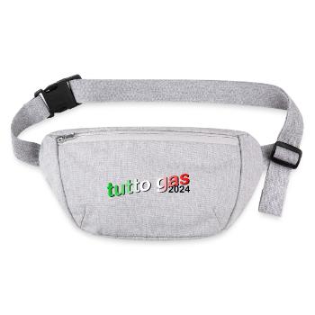 Tutto Gas 2024 - Ligi - Vollgas in Lignano - Stanley/Stella recycelte Gürteltasche - Grau meliert - Vorne