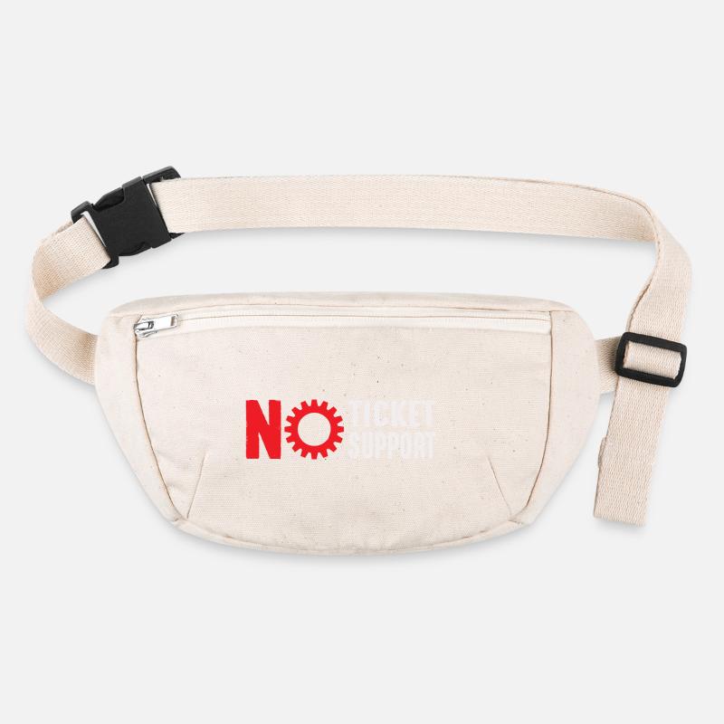 Pas de ticket Pas de support Informaticien Administrateur informatique Sac banane recyclé Stanley/Stella