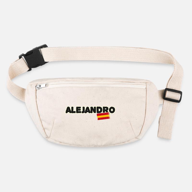 Alejandro Drapeau espagnol Espagne Sac banane recyclé Stanley/Stella