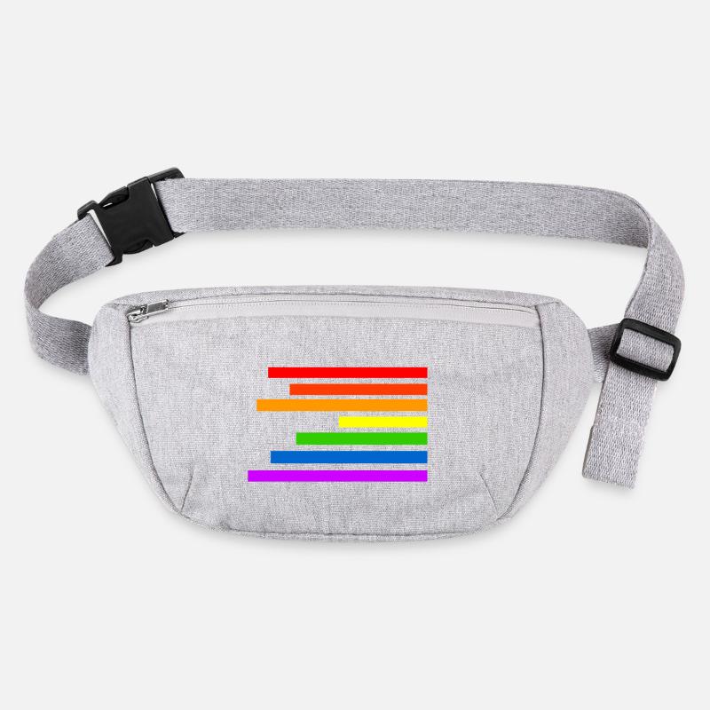 Regenbogen Stanley/Stella recycelte Gürteltasche
