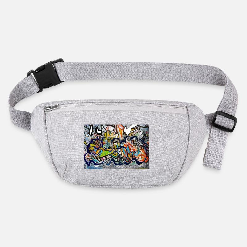 graffiti wall Stanley/Stella recycled Hip Bag 