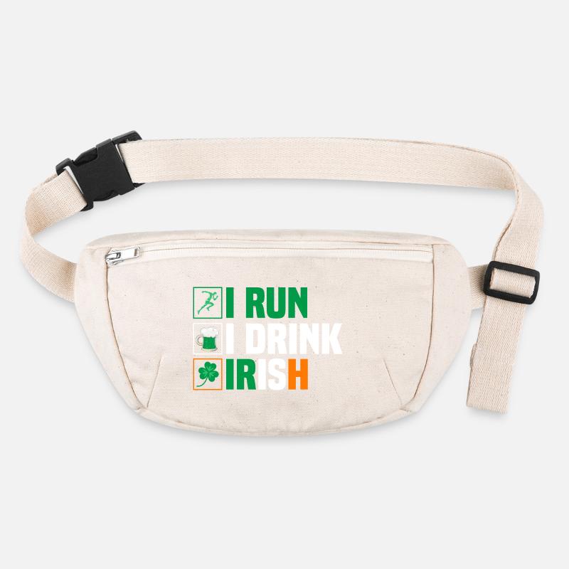 I Run. I Drink. Irish. Stanley/Stella recycelte Gürteltasche
