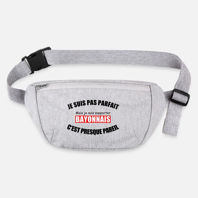 Ich bin nicht perfekt, ich bin ein Bayonne-Fan Stanley/Stella recycelte Gürteltasche
