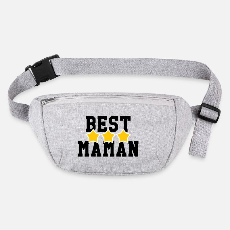 Beste Mama - Muttertag Stanley/Stella recycelte Gürteltasche