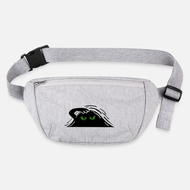 Ghost Eyes Spirit Evil Eye Stanley/Stella recycled Hip Bag 