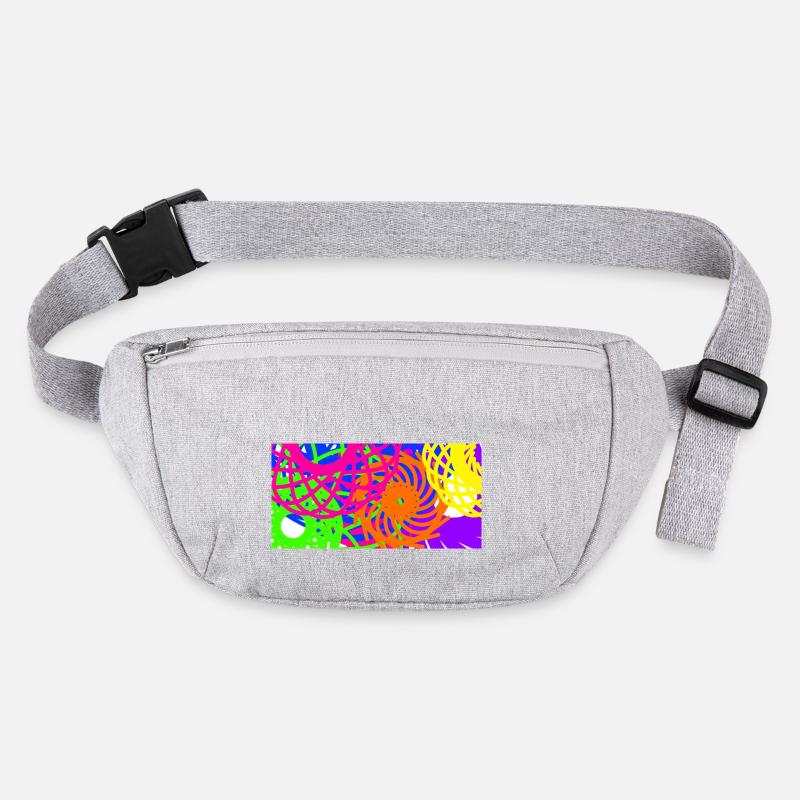 Pattern - Stanley/Stella recycled Hip Bag  - heather grey