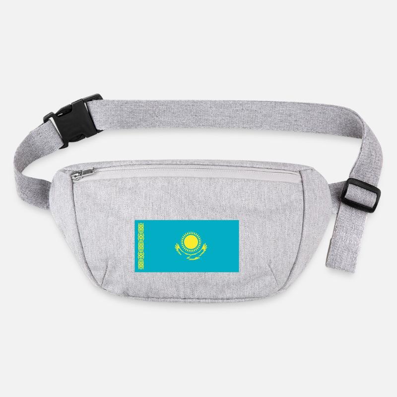 Kasachstan Flagge / Drapeau Kasachstan Stanley/Stella recycelte Gürteltasche
