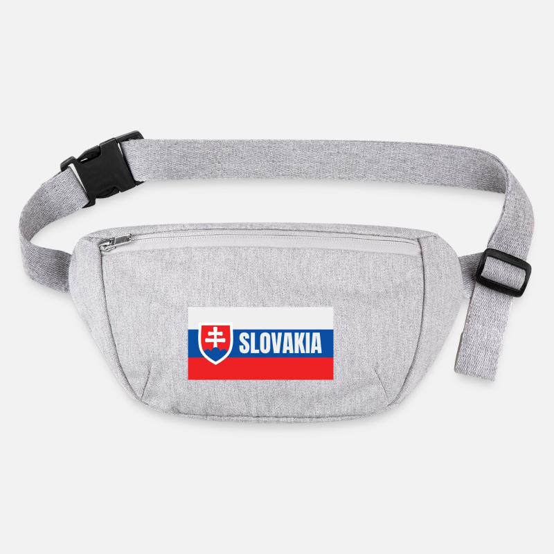 Drapeau slovaque Sac banane recyclé Stanley/Stella