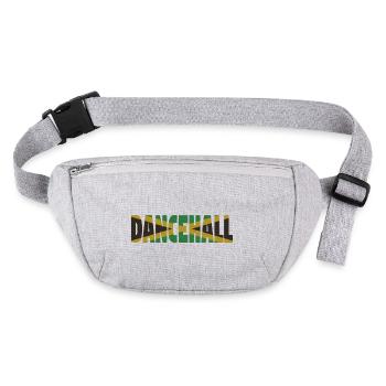 Jamaica Dancehall - Stanley/Stella recycelte Gürteltasche - Grau meliert - Vorne