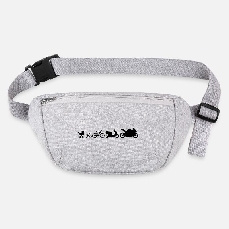 motorcycle evolution em582 Stanley/Stella recycled Hip Bag 