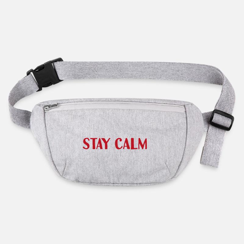 Restez calme Sac banane recyclé Stanley/Stella