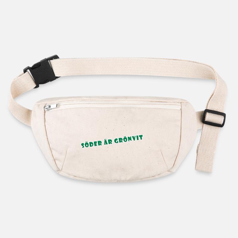 Le sud est vert-blanc Sac banane recyclé Stanley/Stella