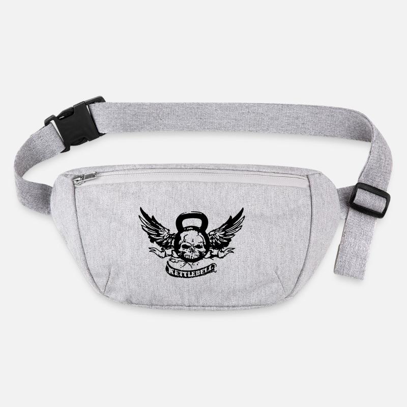 kettlebell skull Stanley/Stella recycled Hip Bag 