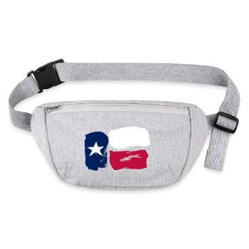 Texas - Stanley/Stella recycelte Gürteltasche - Grau meliert - Vorne
