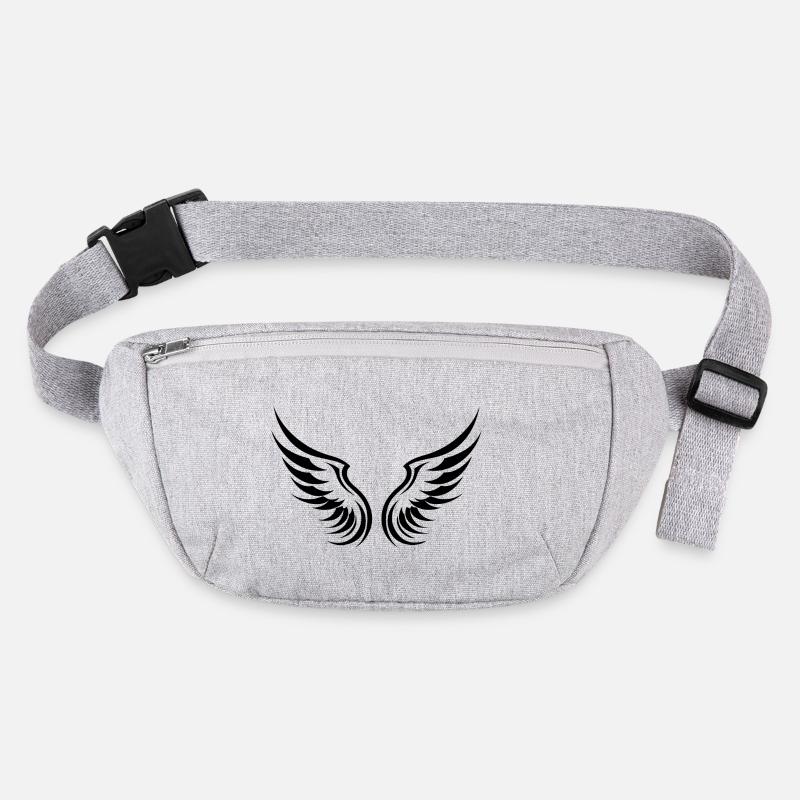 Silhouette de symbole d’ailes Sac banane recyclé Stanley/Stella