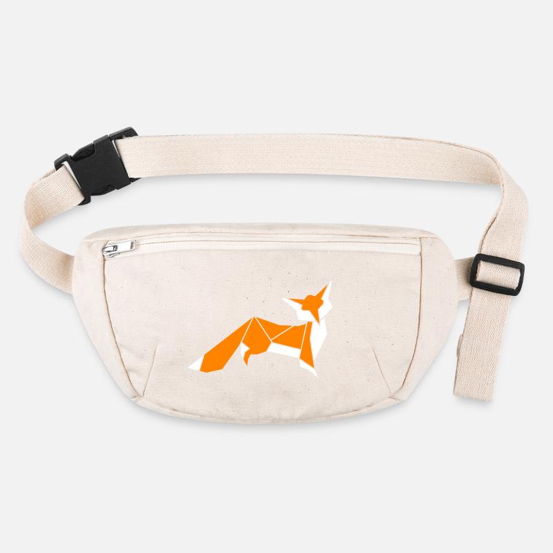 little fox origami Stanley/Stella recycled Hip Bag 