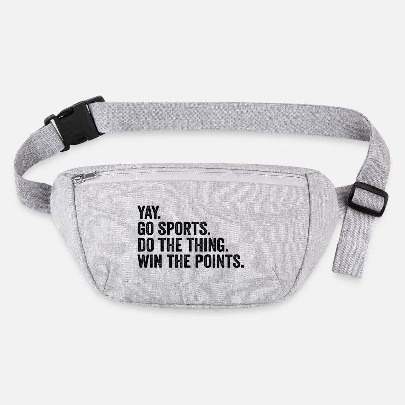 Yay Go Sport mach das Ding Gewinnen Sie die Punkte Stanley/Stella recycelte Gürteltasche